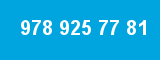 978 925 77 81 978 925 77 81